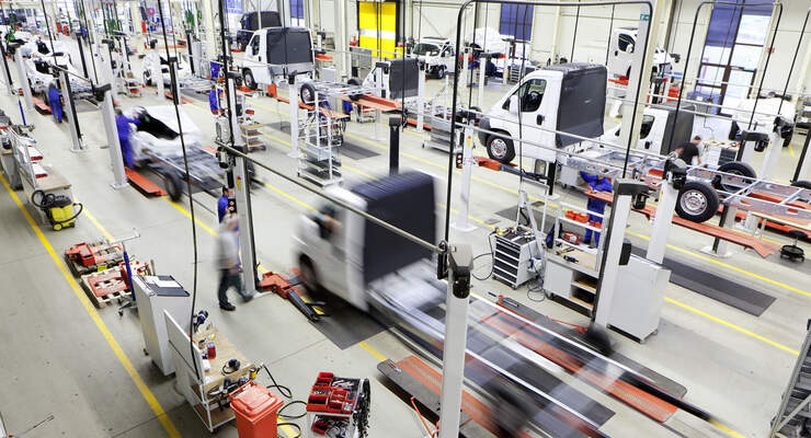 Alko-Werk in Ettenbeuren Produktionshalle