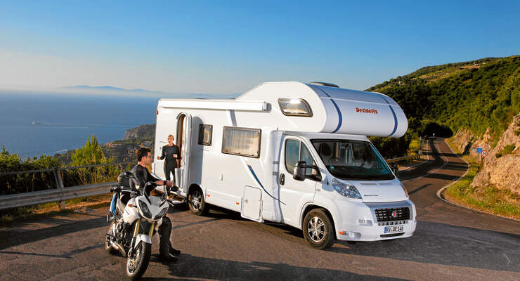 Alkoven im Wohnmobil