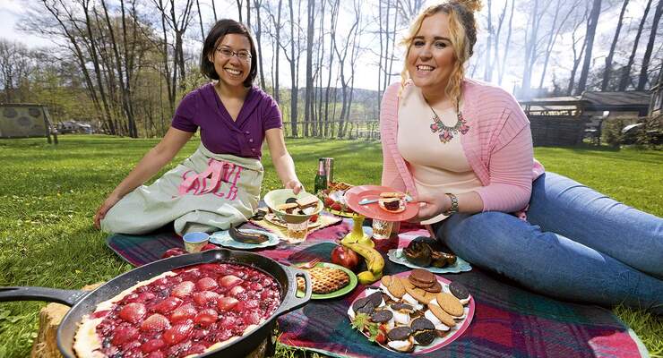 Auf dem Grill kann man nicht nur deftiges Fleisch grillen, sondern auch leckere Süßspeisen.