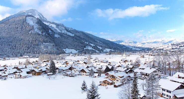 Bad Hindelang in den Allgäuer Alpen