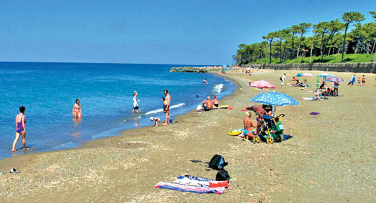 Camping Cheque: Camping Village Mareblu, Strand