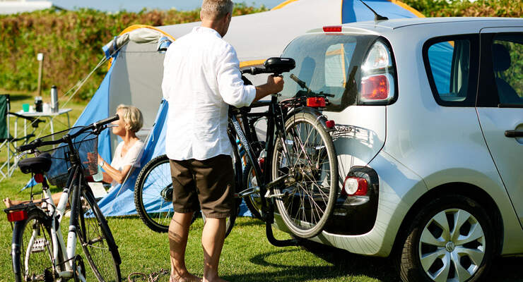 Camping und Fahrradfahren in Dänemark