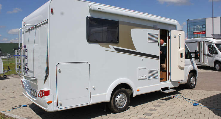 Der Carado T 339 von außen.