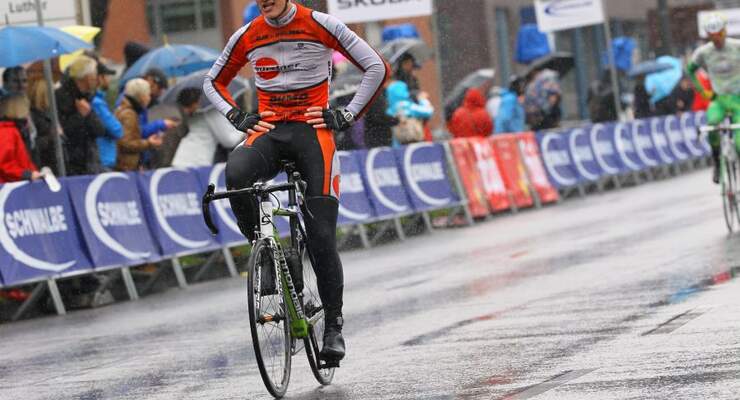 Die Bürstner-Mannschaft belegt Top-Plätze im Auftaktrennen zum German Cycling Cup.