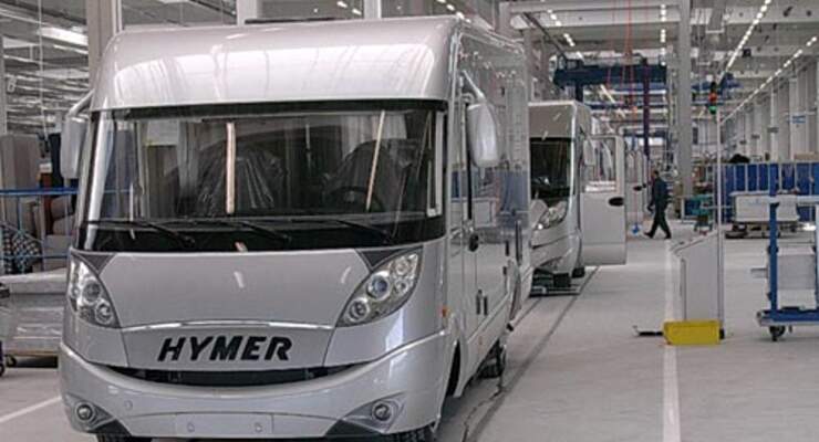 Hymer Jahresbilanz 2009 Wohnmobil Reisemobil Caravan Wohnwagen