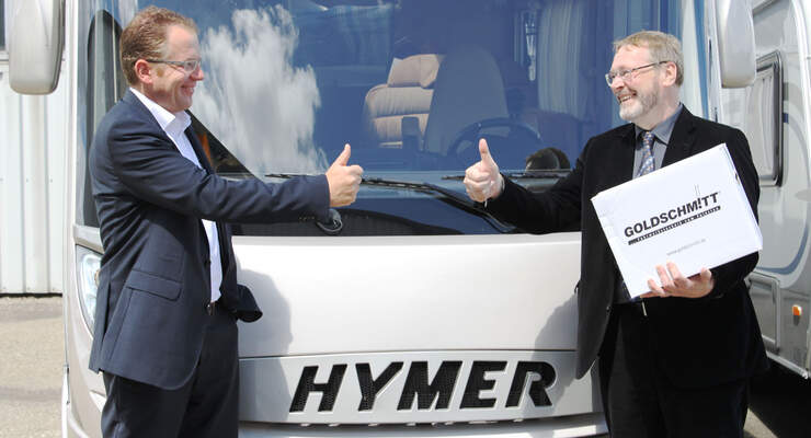 Hymer und der Fahrwerkspezialist Goldschmitt arbeiten künftig enger zusammen