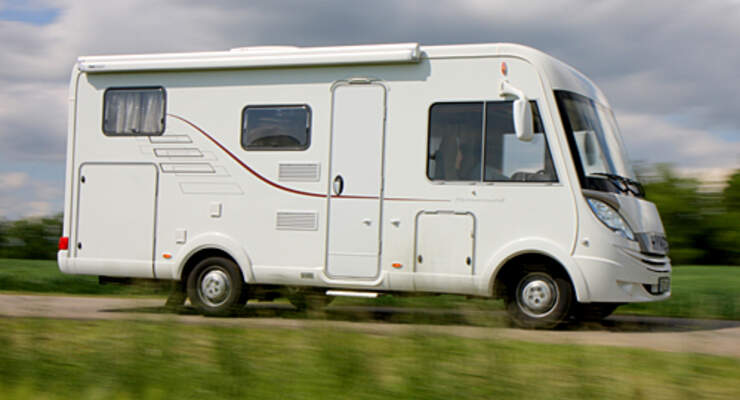 Italien, verkehr, Reisemobil, wohnmobil, caravan, wohnwagen