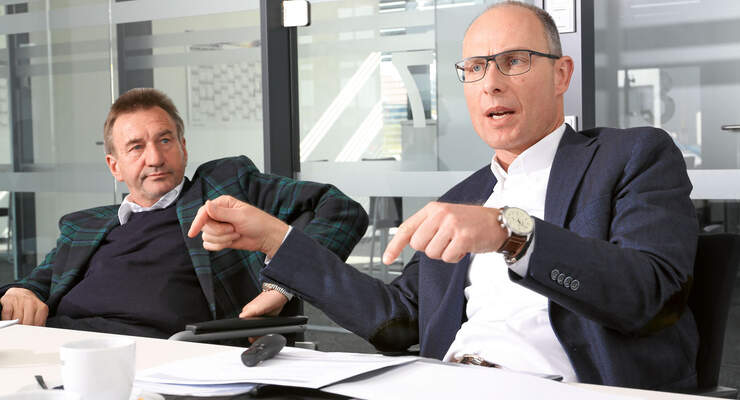 Karl-Heinz Schuler und Bernd Wuschack