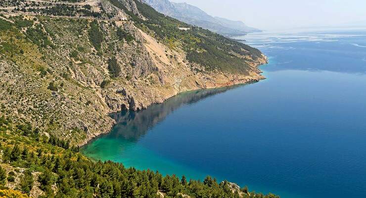 Makarska-Riviera bei Brela