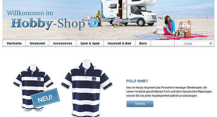 Neuer Hobby-Shop jetzt online geschaltet