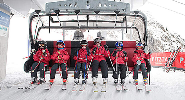 Pitztal Gletscherbahn Kinder Lift Wohnmobil Reisemobil Caravan Wohnanhänger