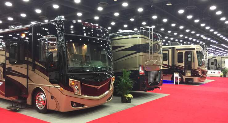 RV Show, Louisville, US-Camper