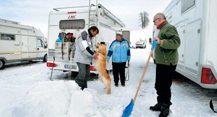 Ratgeber: Wintercamping, Reisemobile, Wohnmobile
