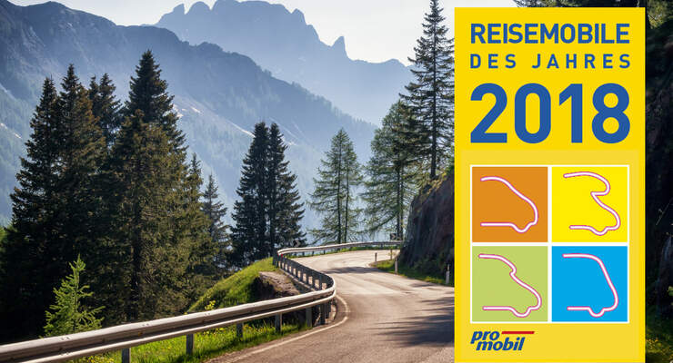 Reisemobile des Jahres 2018