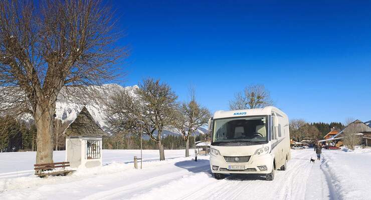 Stellplatz Winter