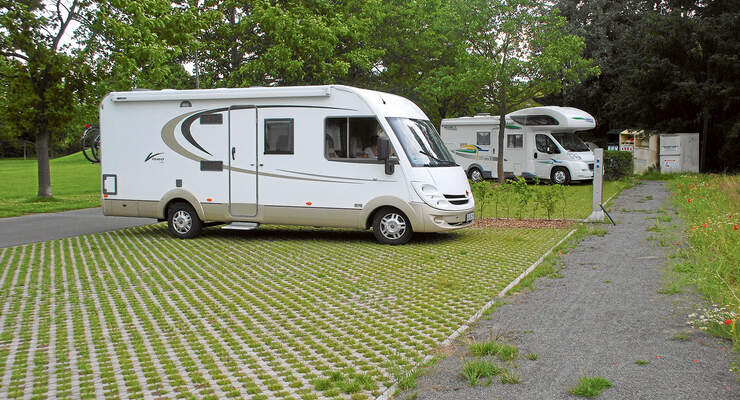Stellplatz am Naturfreibad