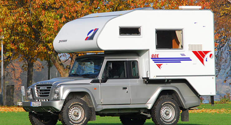 Tischer Trail 200 auf Iveco Massiv Wohnmobile Reisemobile Allrad Offroad CMT 2009