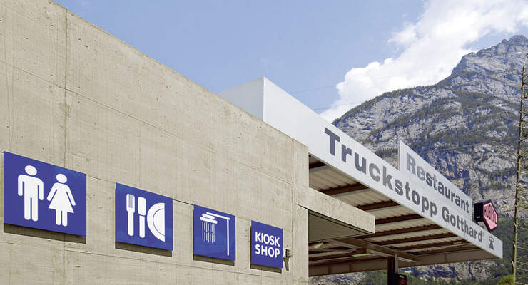 Truckstopp Gotthard