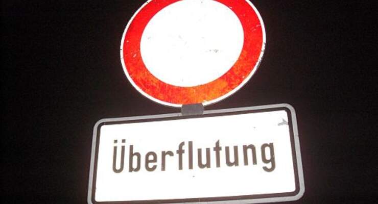 Überflutung