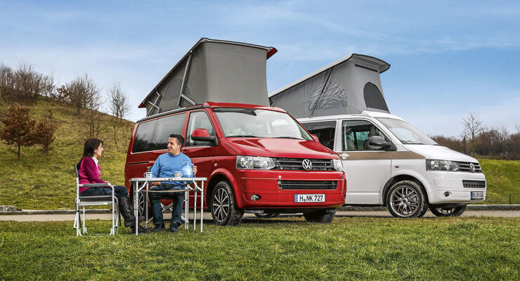 Vergleichstest: Hymer Car Cape Town / VW California Comfortline