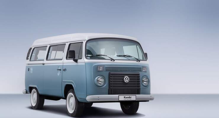 Volkswagen bringt in Brasilien diesen Monat die letzten 600 Exemplare des Kombi auf den Markt, wie der dortige Bulli heißt.