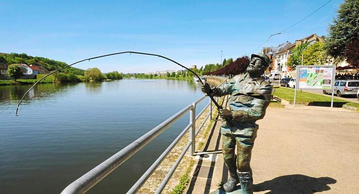 Wasserbillig: Der Grenzort lädt am Moselufer zum Bummeln ein. Gegenüber liegt Deutschland.