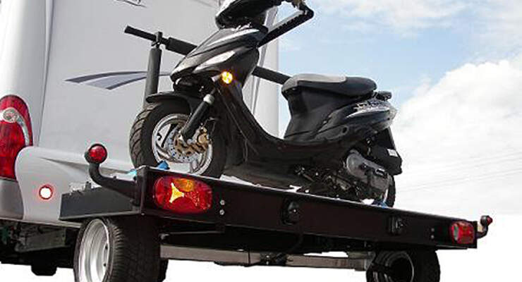 Wohnmobil Reisemobilgarage Anhänger Motorrad