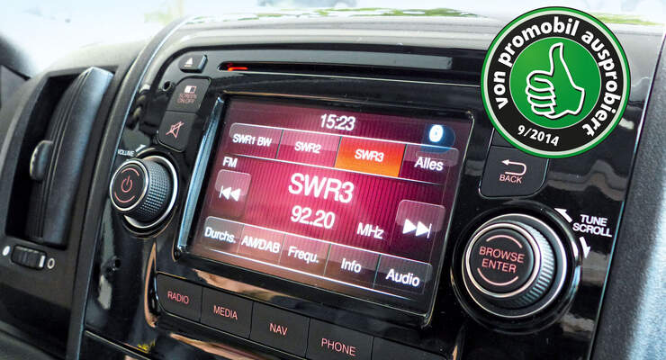 Zubehör, Ausprobiert, Fiat-Multimedia-Radio