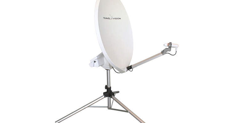 Zubehör: Travelvision, Sat-Antenne