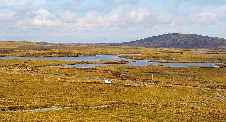 promobil-Leser Fritz Hahnemann aus Mickhausen schickte uns dieses Urlaubsfoto von der Insel North Uist in Schottland.